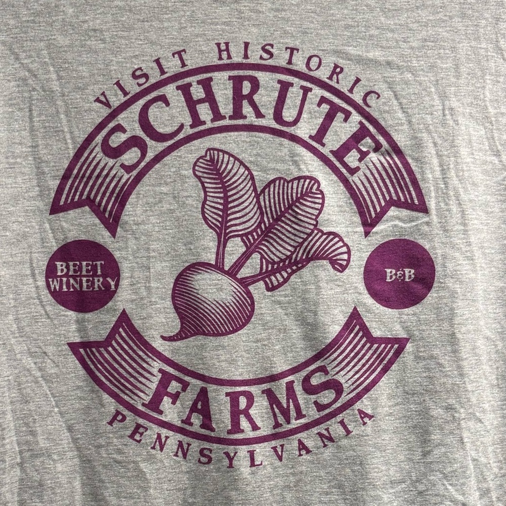 The Office Official Exclusive Merchandise Dwight Schrute Farms Beets TV T-Shirt